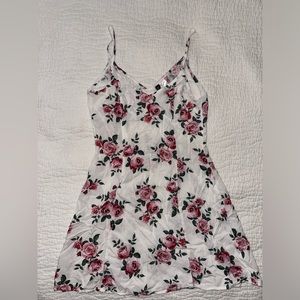 Divided floral dress